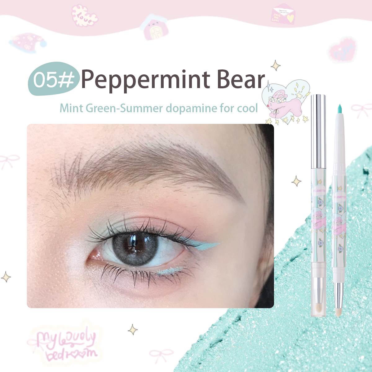 Collection of Bread Bear & Me Eyeliner in a gallery layout